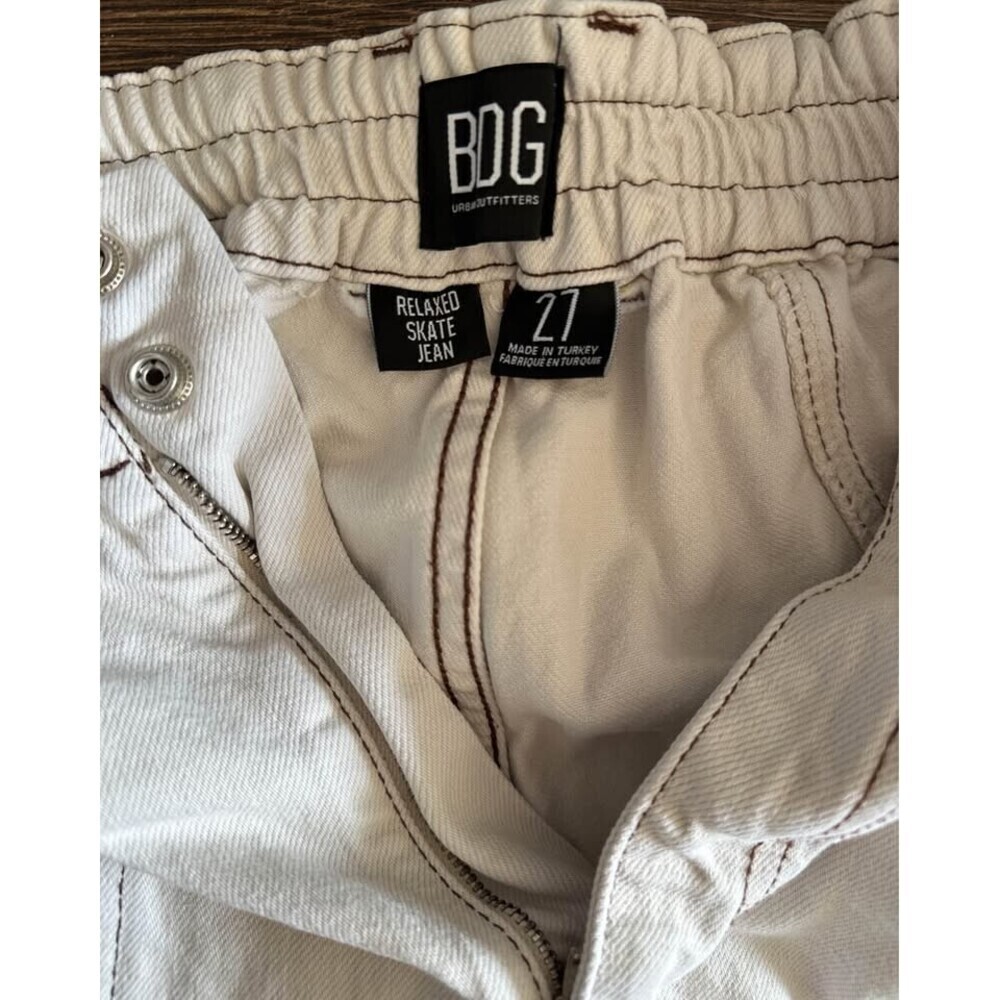 BDG Urban Outfitters White 90’s Jeans - Size 27 - Picture 4 of 5